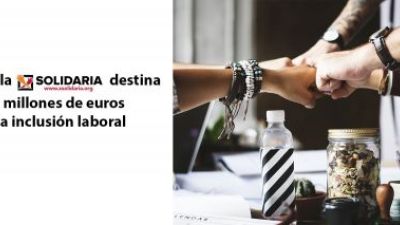 La casilla "X Solidaria" destina 70 millones de euros a la inclusión laboral