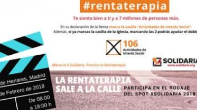La X SOLIDARIA sale a la calle: Participa en el rodaje de la campaña "X Solidaria" 2018