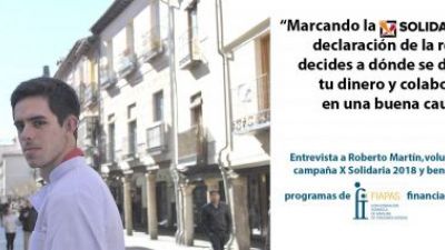 "Marcando la X Solidaria en la declaración de la renta decides a dónde se destina tu dinero y colaboras en una buena causa"