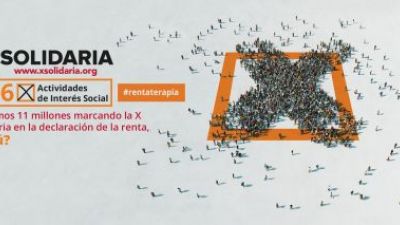 Las personas contribuyentes pueden marcar la "X Solidaria" en su renta hasta el próximo 1 de julio