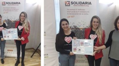"No hay ningún motivo para no marcar la X Solidaria"